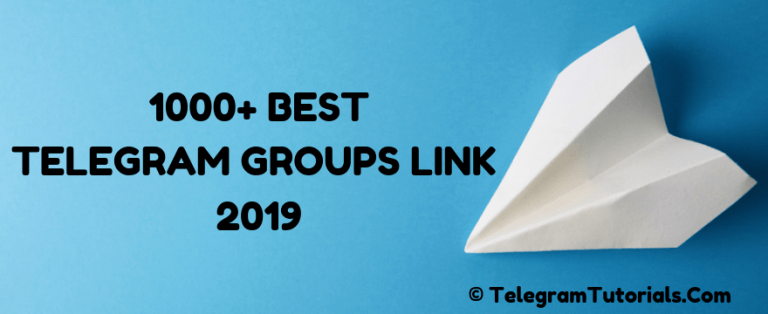 Best Telegram Groups Link 2019