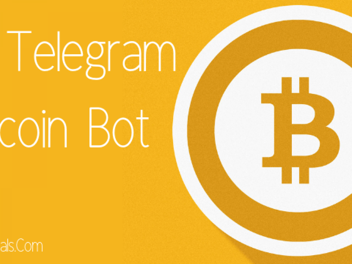 bitcoin telegram bot legit at t prekiauti opcionais